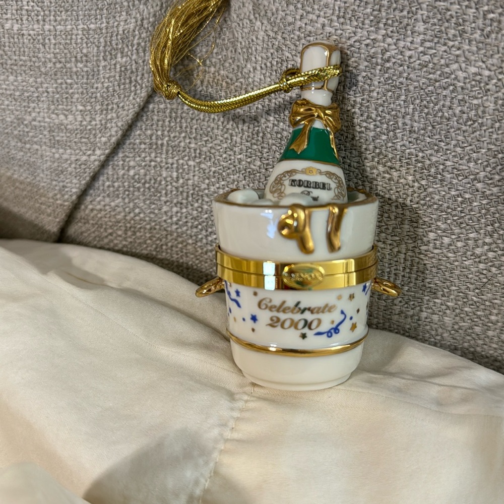 Lenox limoge Christmas ornament